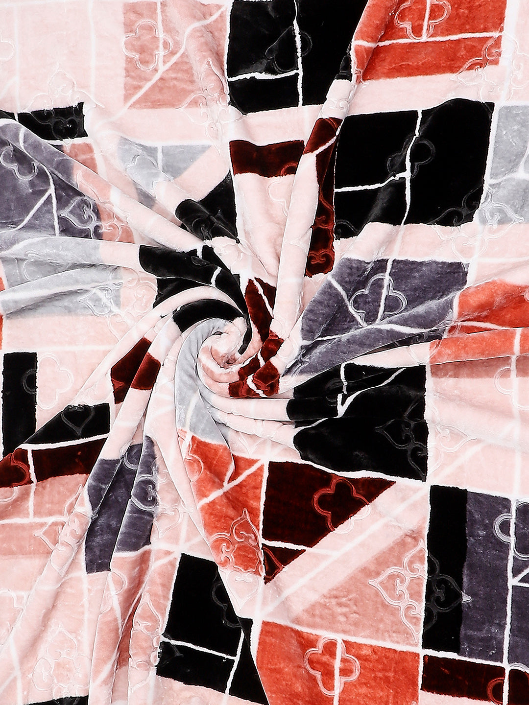 Printed Double Bed 909 GSM Blanket for Heavy Winter -2 Ply (Weight 4.8 kg)