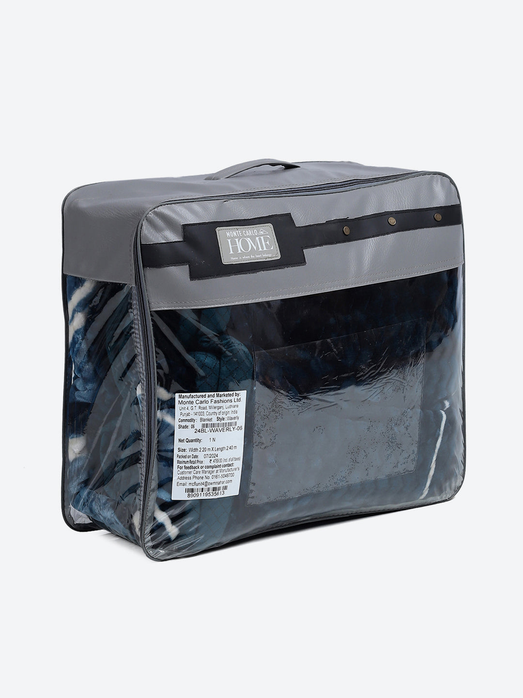 Printed Double Bed 795 GSM Blanket Waverly 2 Ply (Weight 4.2 kg)