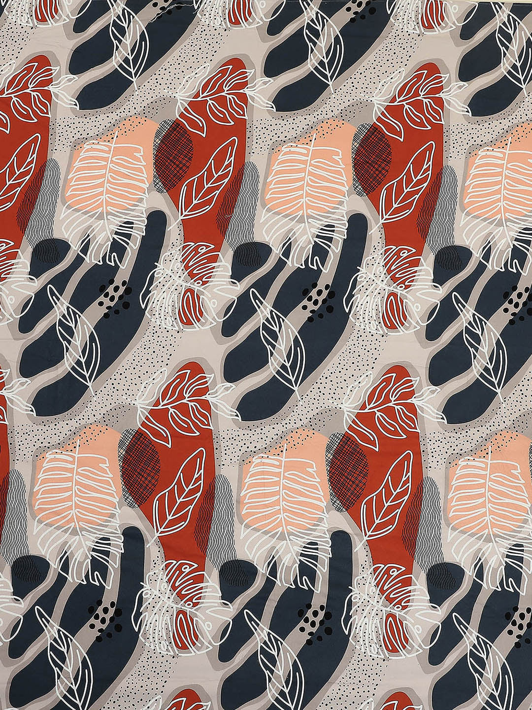 110 GSM Polyester Double Bed 1 Bedsheet with 2 Pillow Covers (Aromatic) - Updated - Updated - Updated