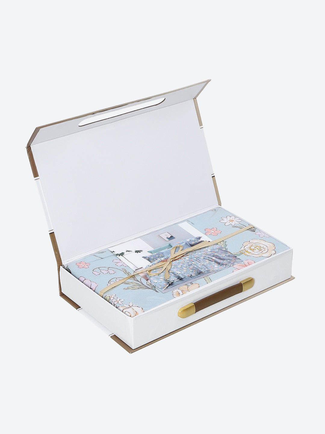 110 GSM Polyester Double Bed 1 Bedsheet with 2 Pillow Covers (Aromatic) - Updated - Updated - Updated