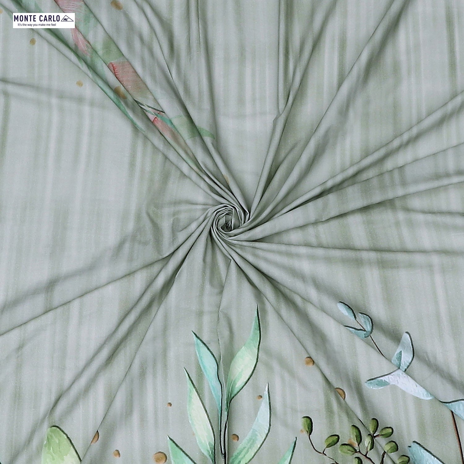 300 TC Cotton Double Bedsheet with 2 Pillow Covers