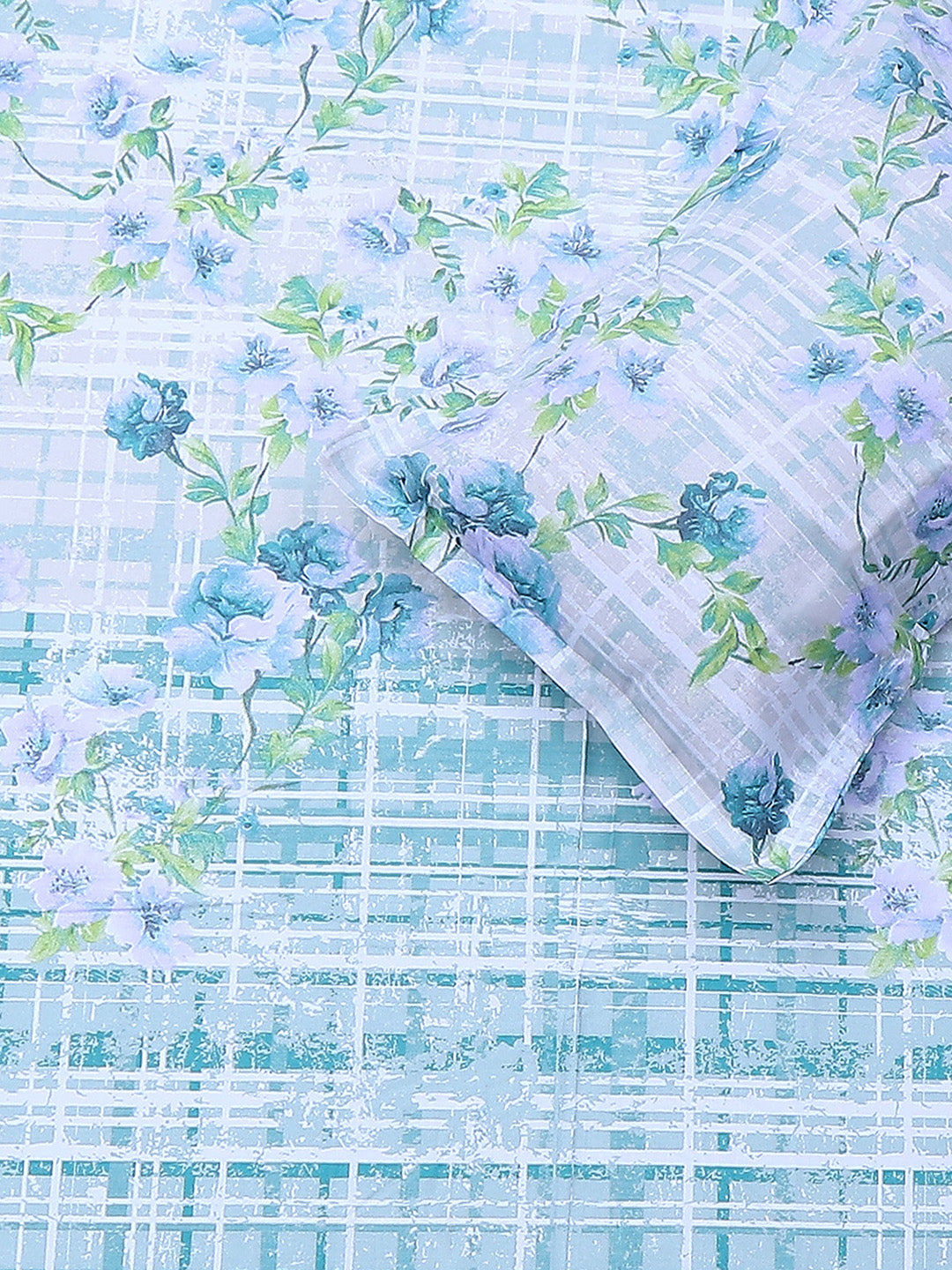 104 TC Cotton Double Bedsheet with 2 Pillow Covers - Updated - Updated - Updated