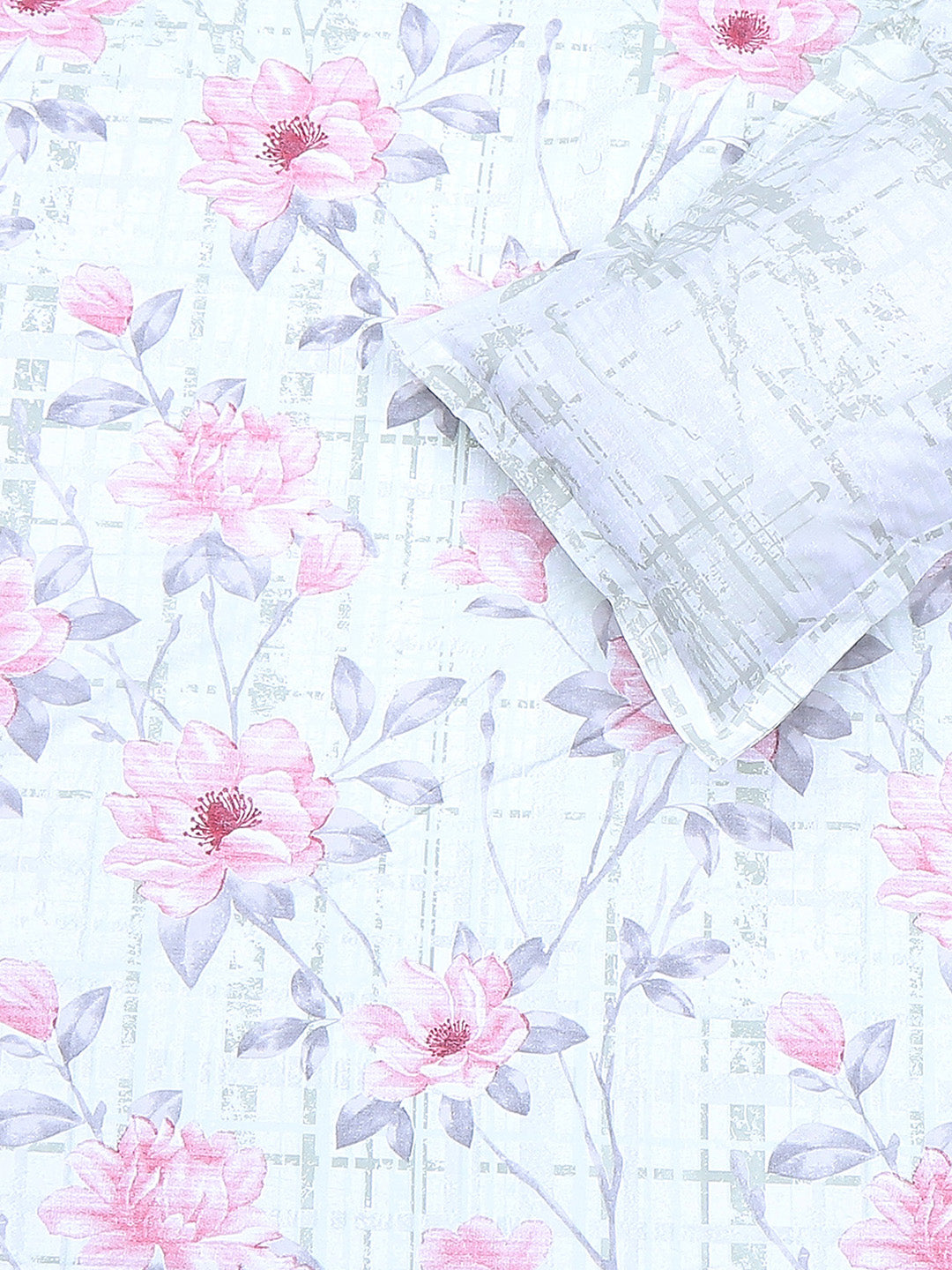 104 TC Cotton Double Bedsheet with 2 Pillow Covers - Updated - Updated - Updated