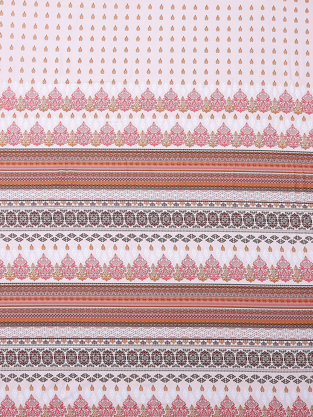 104 TC Cotton Double Bedsheet with 2 Pillow Covers - Updated - Updated