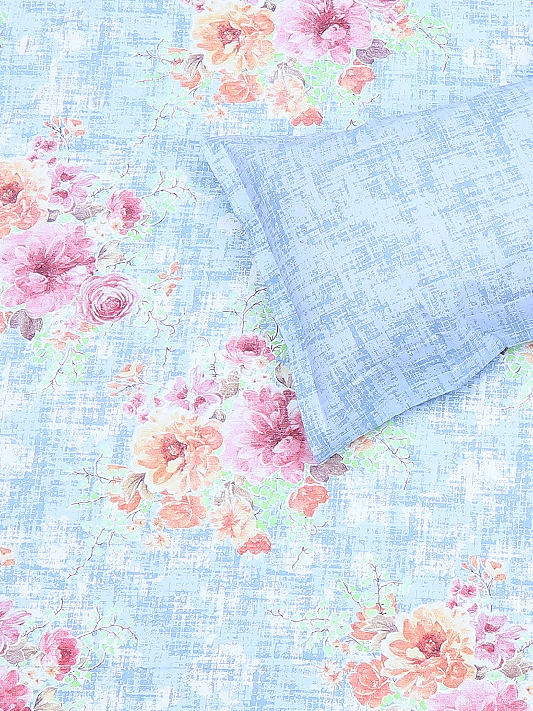 104 TC Cotton Double Bedsheet with 2 Pillow Covers - Updated - Updated - Updated