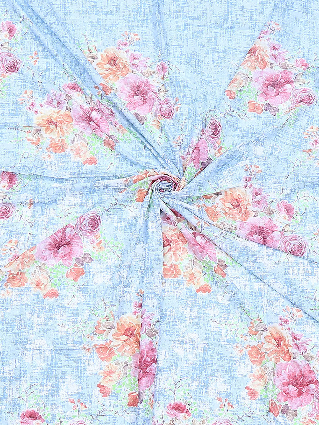 104 TC Cotton Double Bedsheet with 2 Pillow Covers - Updated - Updated - Updated