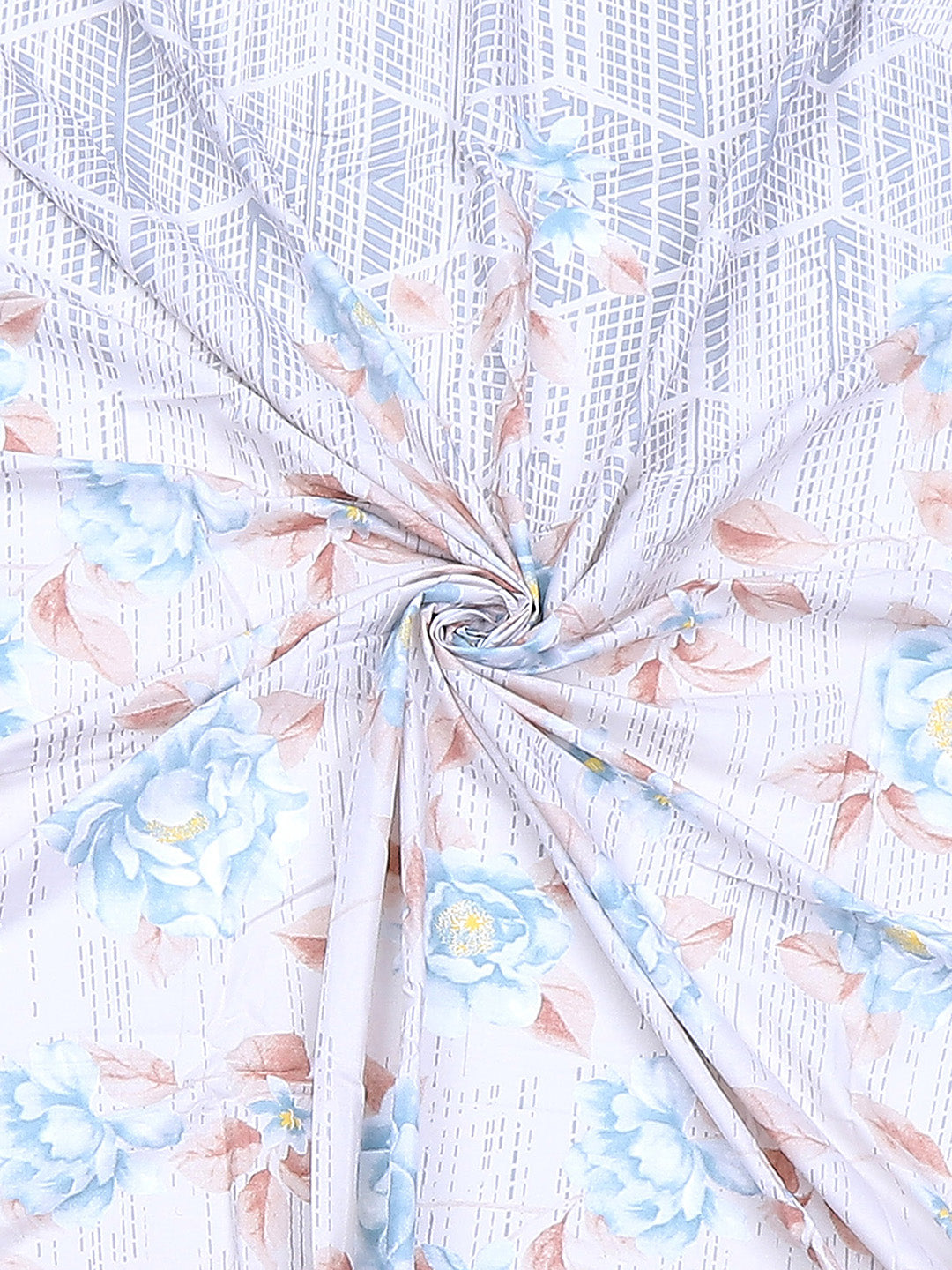 104 TC Cotton Double Bedsheet with 2 Pillow Covers - Updated - Updated