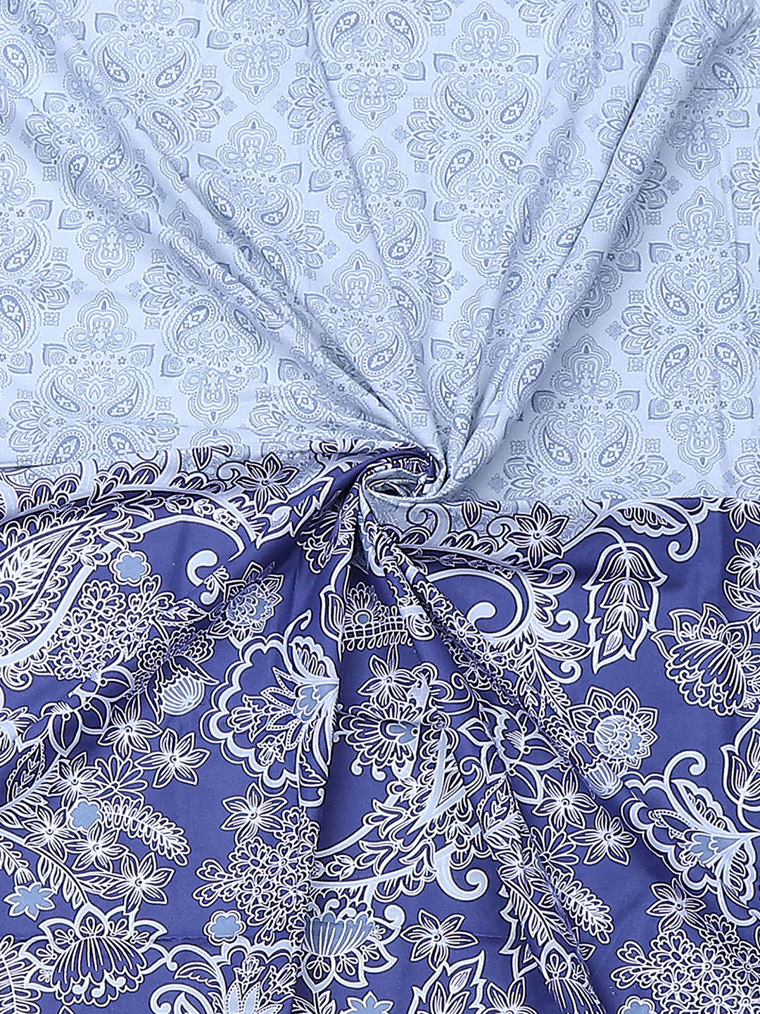 104 TC Cotton Double Bedsheet with 2 Pillow Covers - Updated