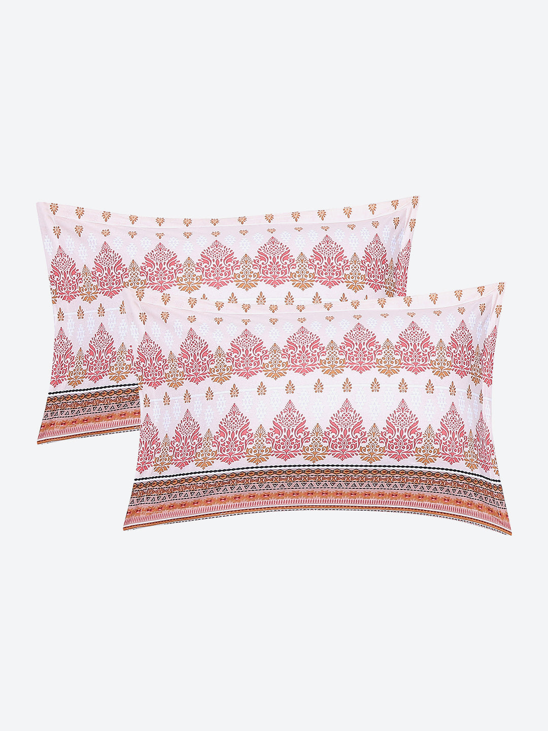 104 TC Cotton Double Bedsheet with 2 Pillow Covers - Updated - Updated - Updated