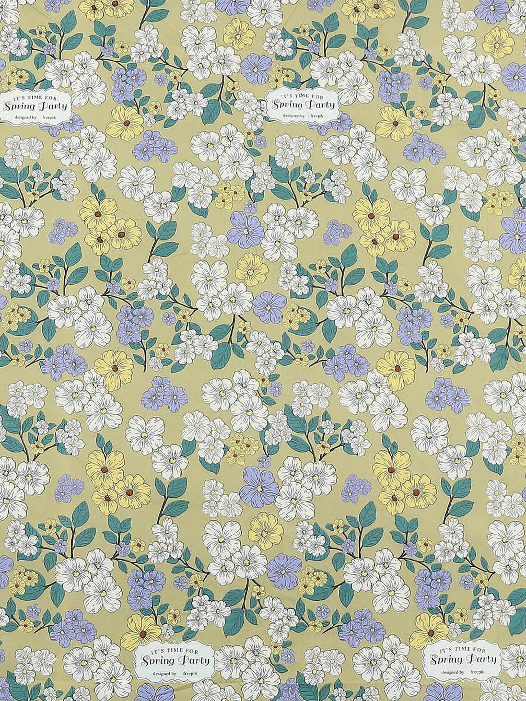 130 GSM Polyester Double Bed 1 Bedsheet with 2 Pillow Covers (Essence)