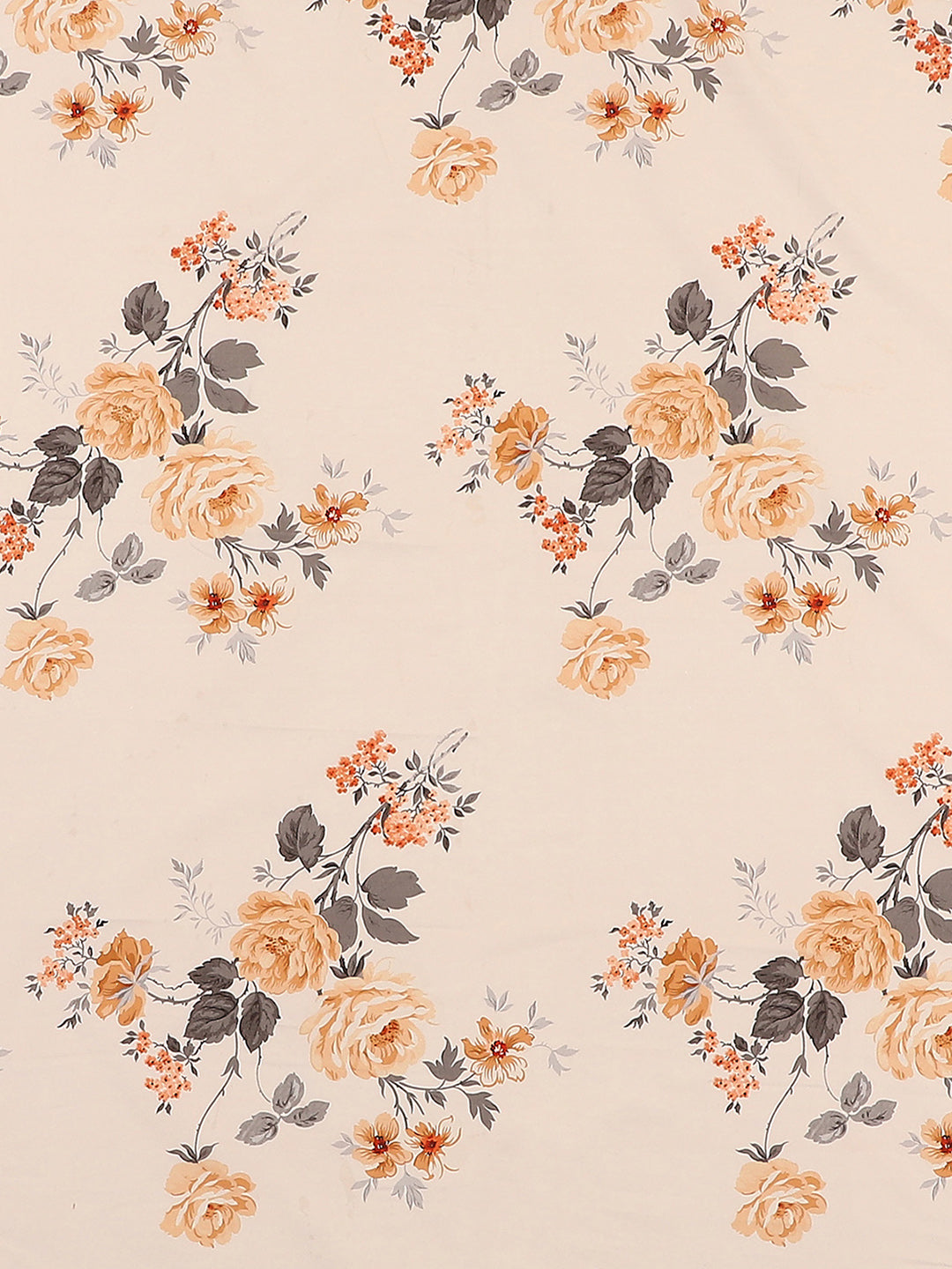 130 GSM Polyester Double Bed 1 Bedsheet with 2 Pillow Covers (Essence)