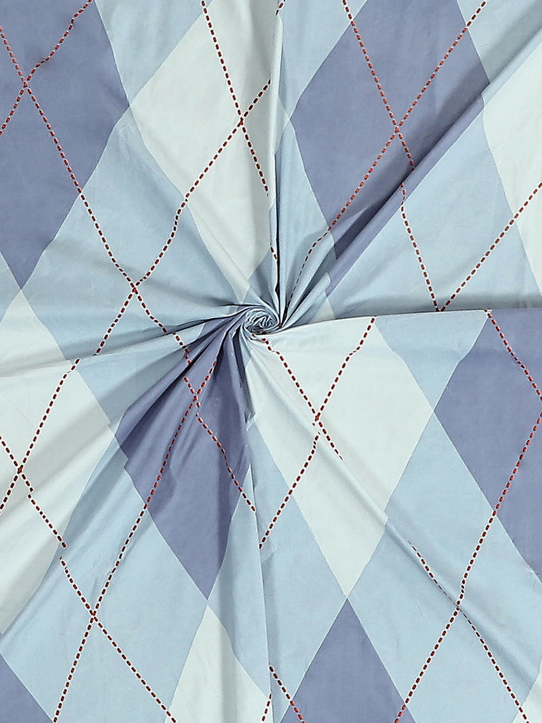 144 TC Cotton Double Bed 1 Bedsheet with 2 Pillow Covers (Fashnik)