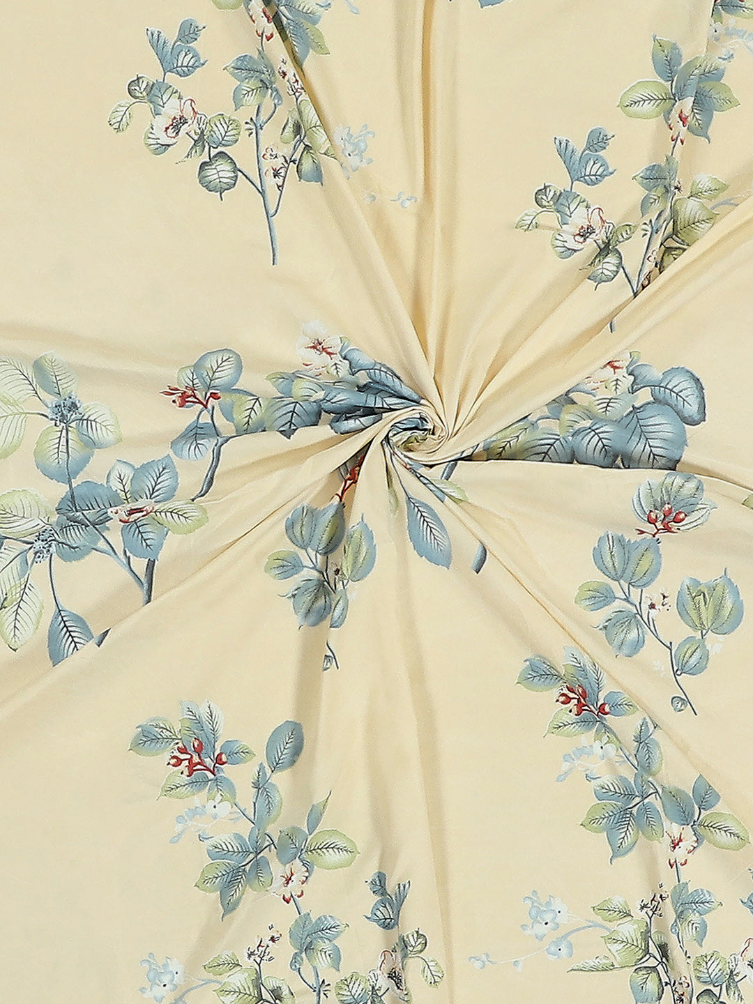 144 TC Cotton Double Bed 1 Bedsheet with 2 Pillow Covers (Fashnik)