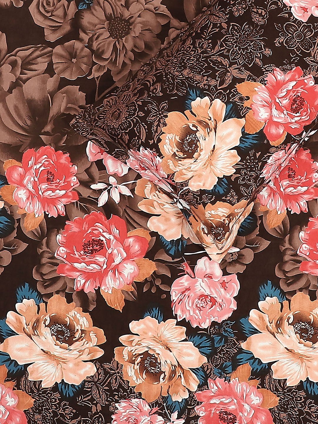 144 TC Cotton Double Bed 1 Bedsheet with 2 Pillow Covers (Fashnik)