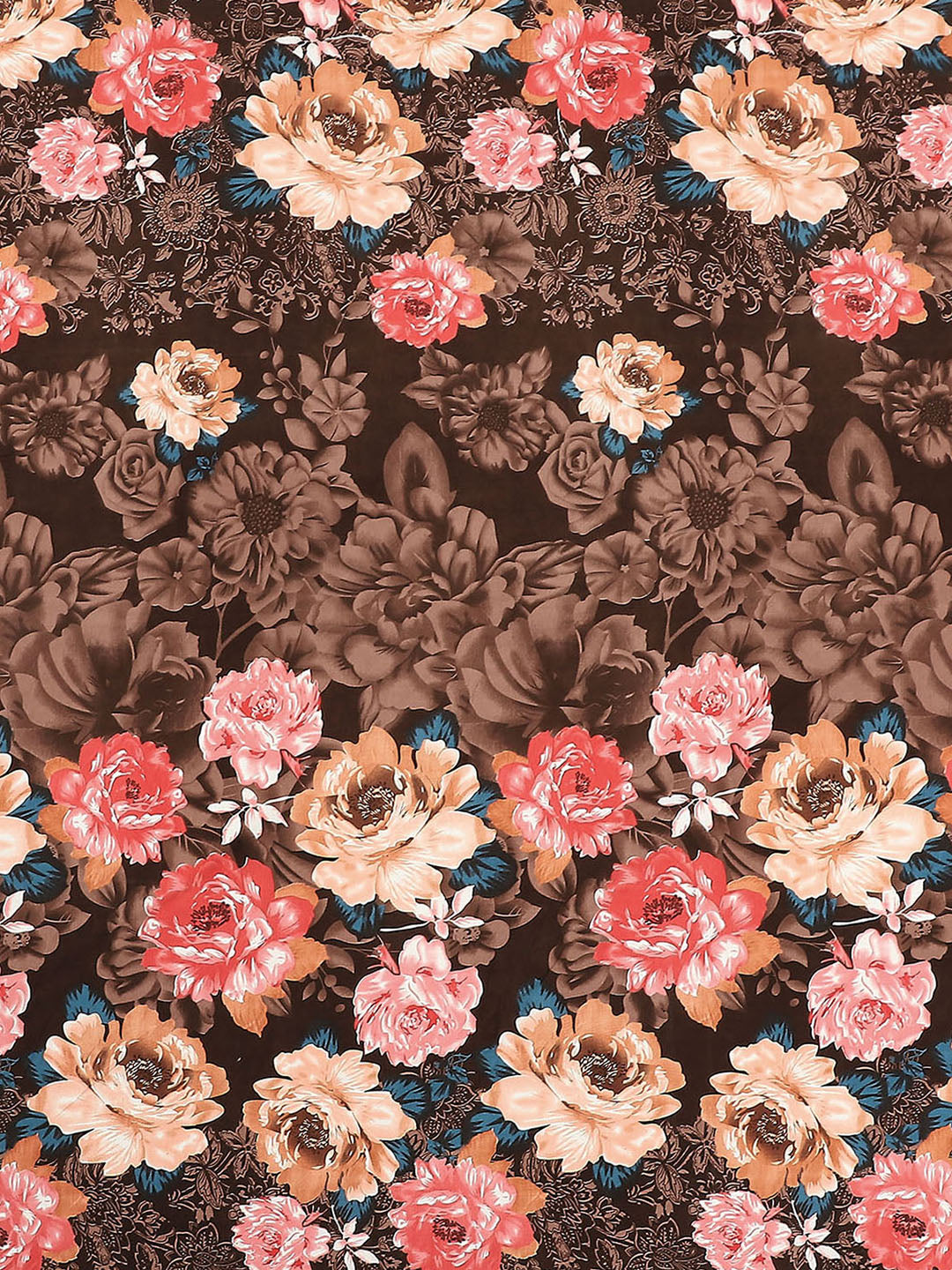 144 TC Cotton Double Bed 1 Bedsheet with 2 Pillow Covers (Fashnik)