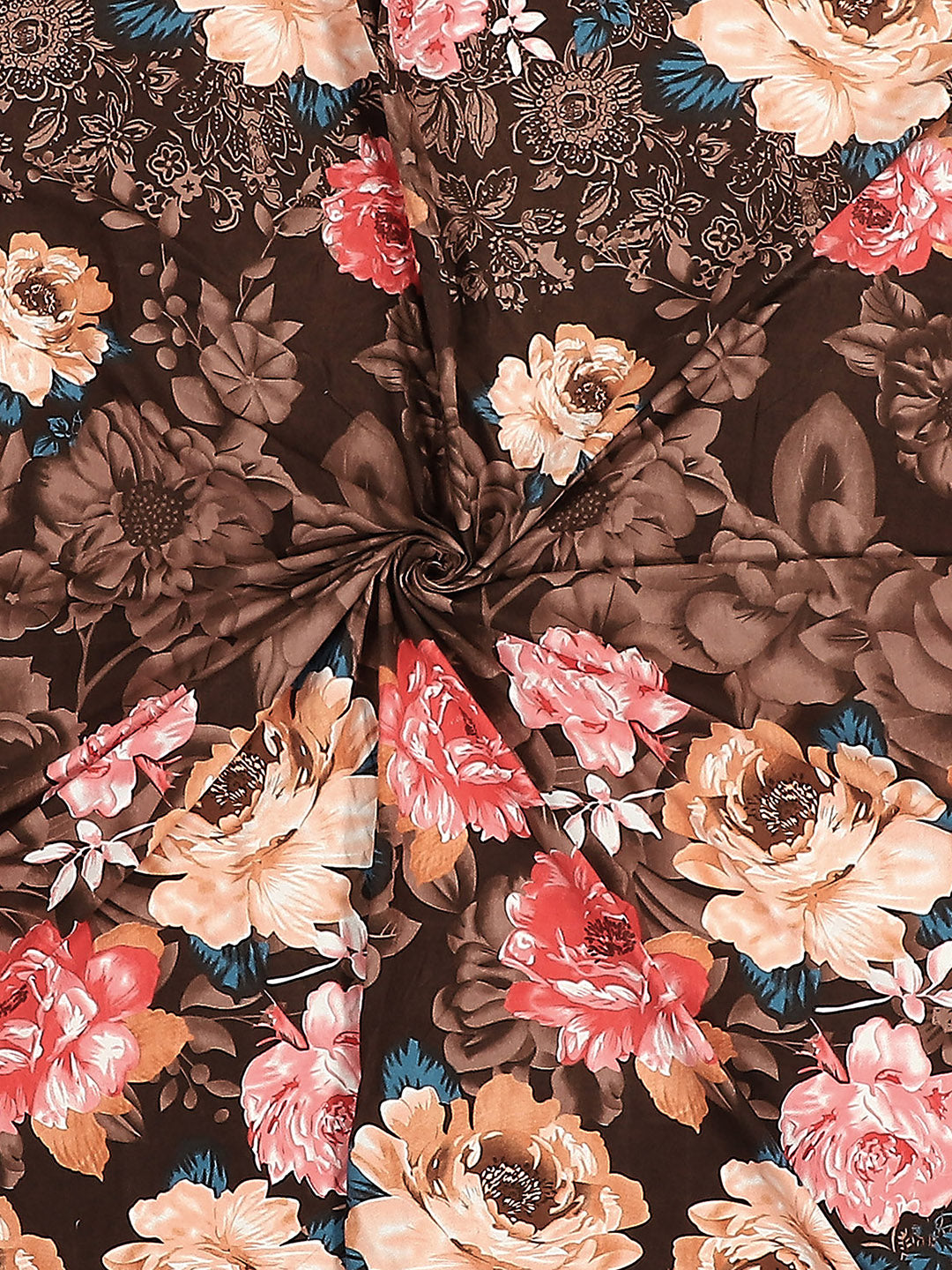 144 TC Cotton Double Bed 1 Bedsheet with 2 Pillow Covers (Fashnik)