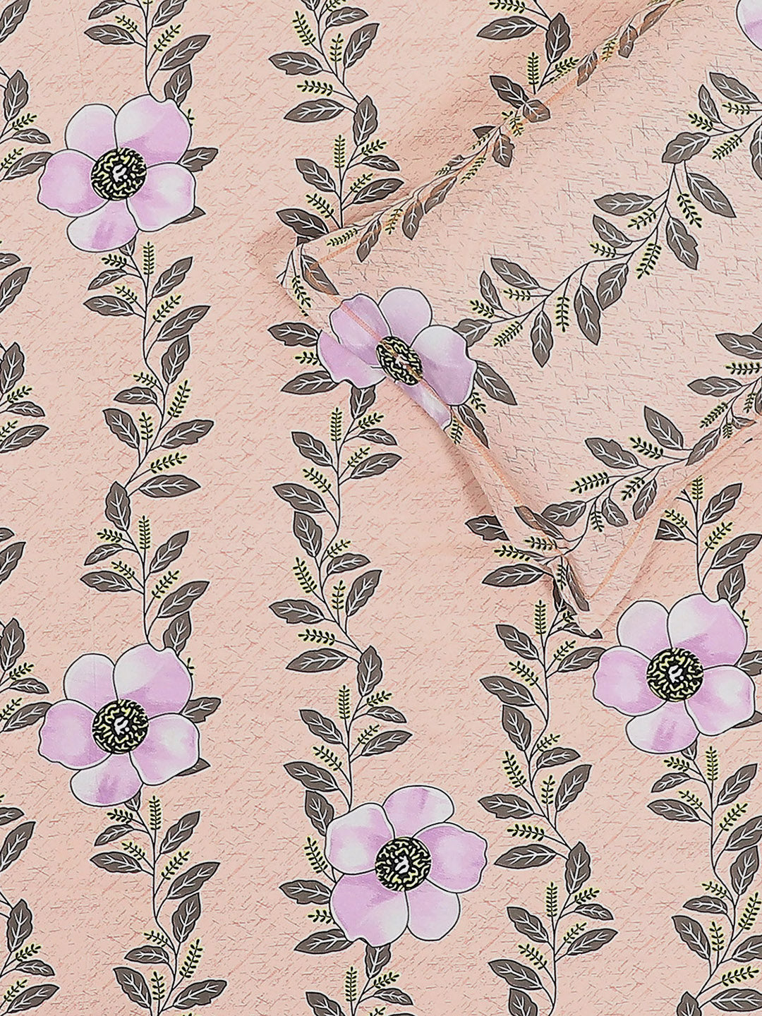 144 TC Cotton Double Bed 1 Bedsheet with 2 Pillow Covers (Fashnik)