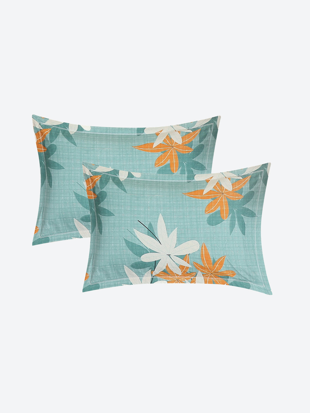 144 TC Cotton Double Bed 1 Bedsheet with 2 Pillow Covers (Fashnik)