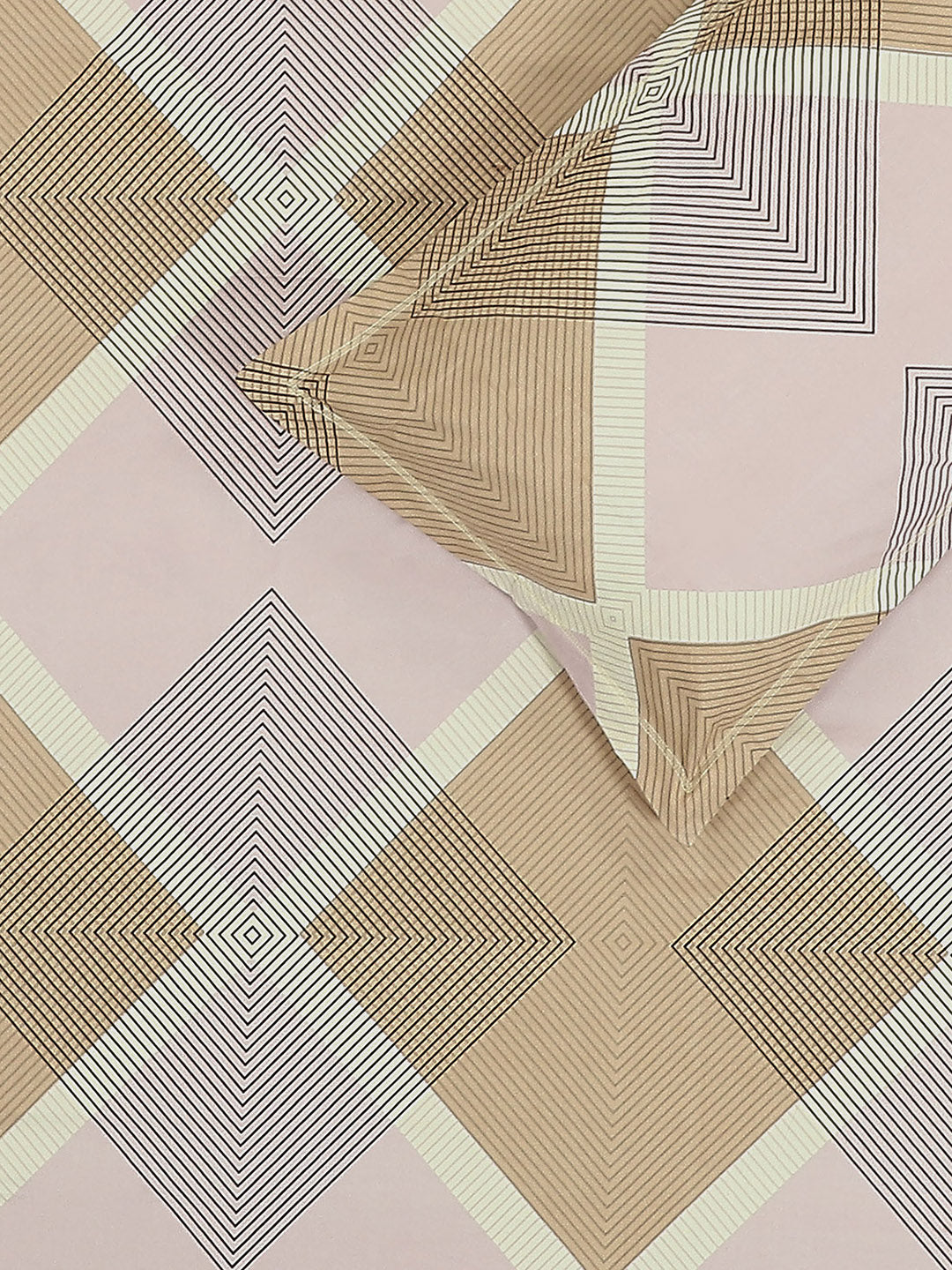 144 TC Cotton Double Bed 1 Bedsheet with 2 Pillow Covers (Fashnik)