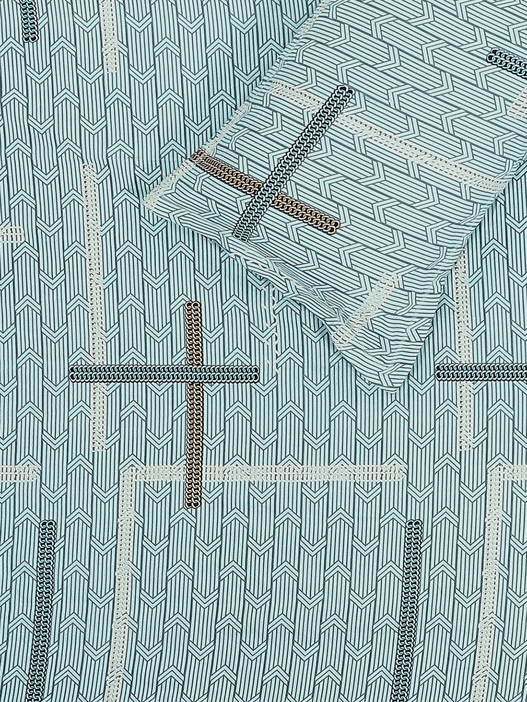 144 TC Cotton Double Bed 1 Bedsheet with 2 Pillow Covers (Fashnik)