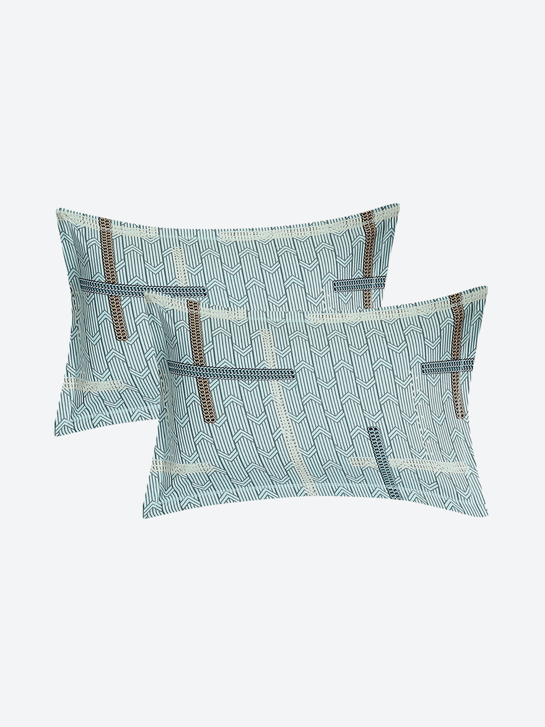 144 TC Cotton Double Bed 1 Bedsheet with 2 Pillow Covers (Fashnik)