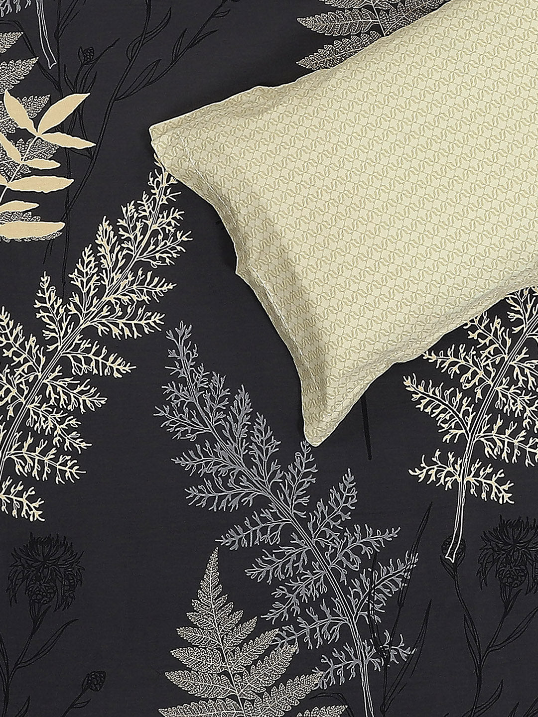 200 TC Cotton Double Bed 1 Bedsheet with 2 Pillow Covers (Ramona)