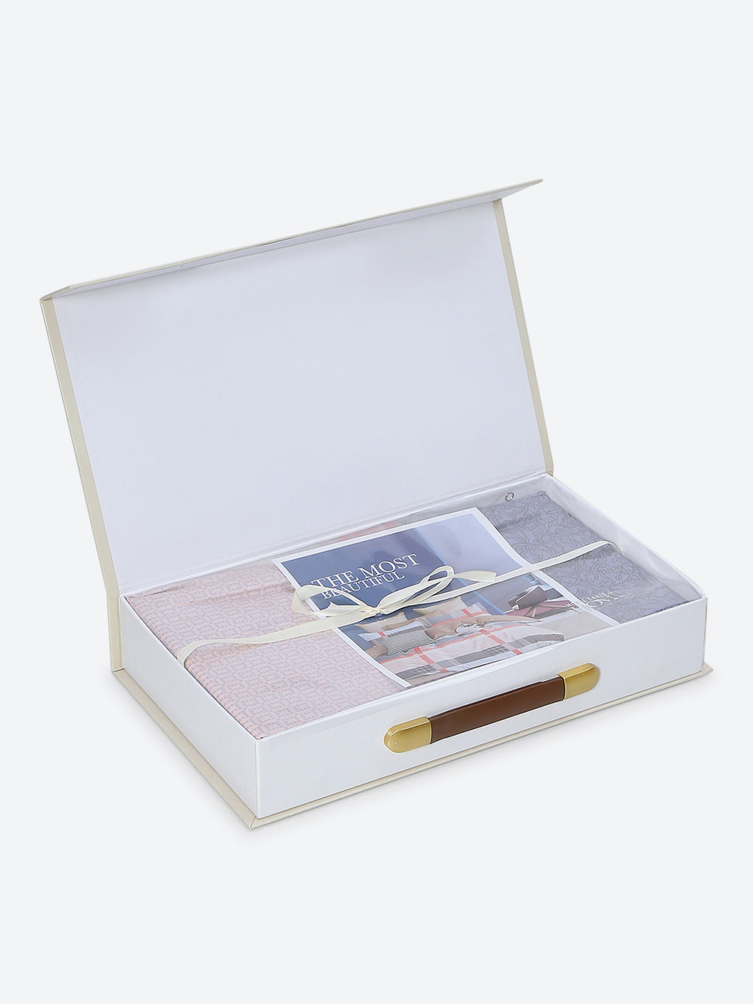 200 TC Cotton Double Bed 1 Bedsheet with 2 Pillow Covers (Ramona)