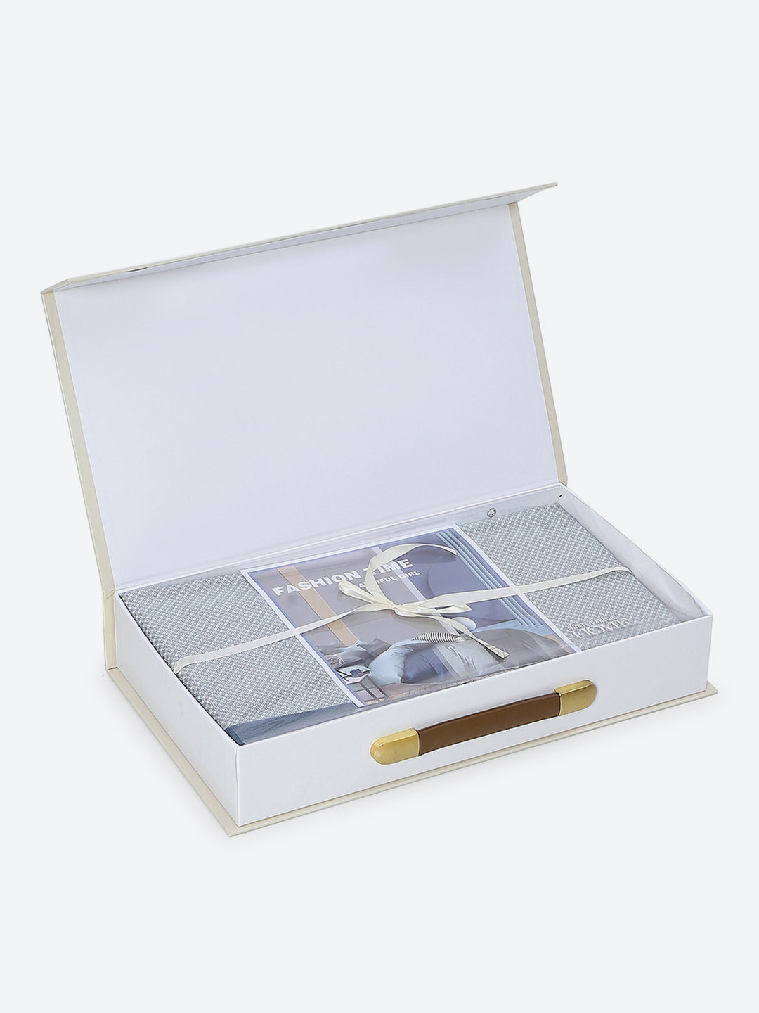 200 TC Cotton Double Bed 1 Bedsheet with 2 Pillow Covers (Ramona)