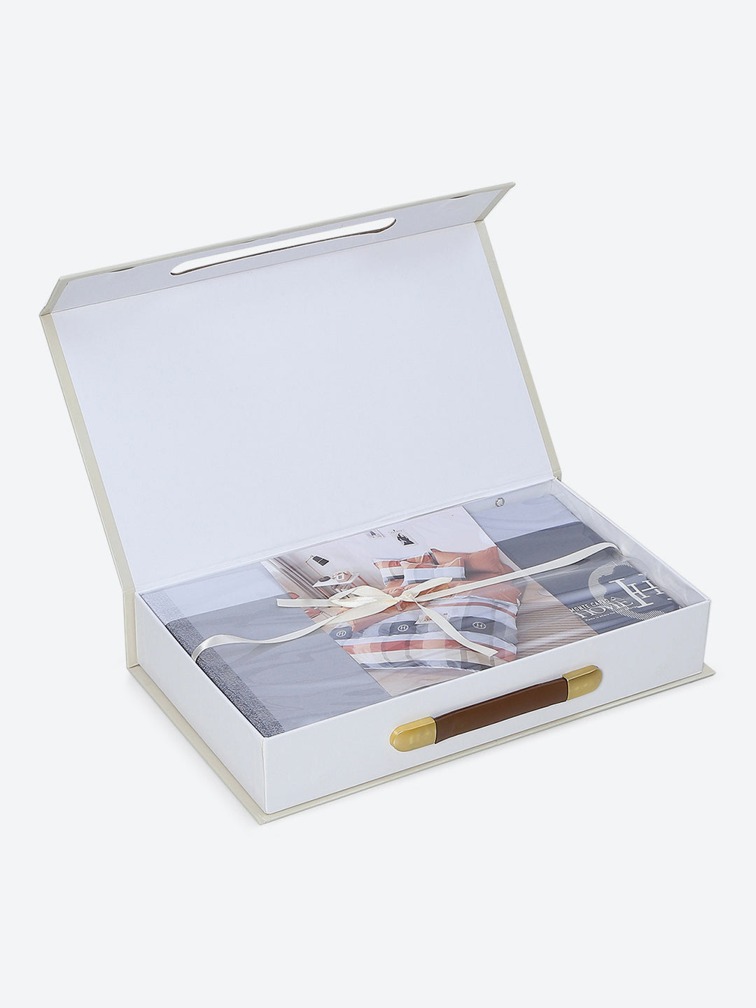 200 TC Cotton Double Bed 1 Bedsheet with 2 Pillow Covers (Ramona)