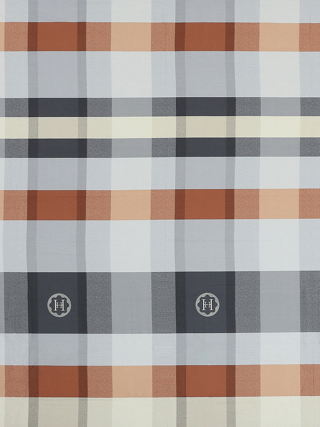 200 TC Cotton Double Bed 1 Bedsheet with 2 Pillow Covers (Ramona)