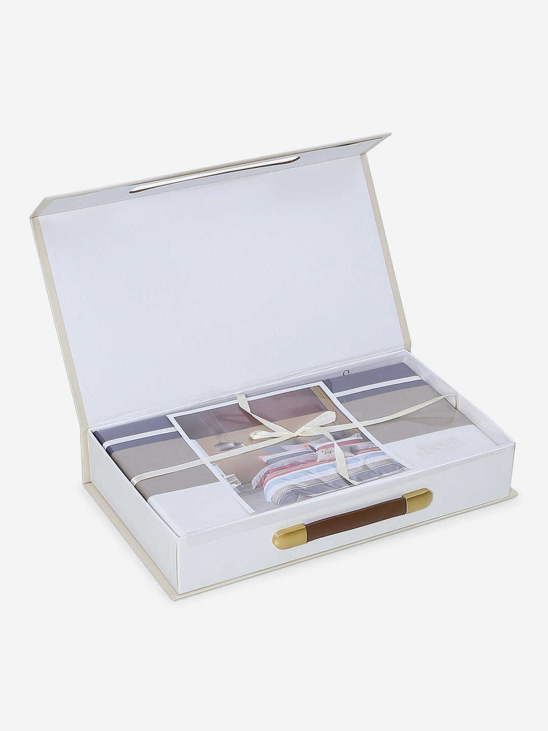 200 TC Cotton Double Bed 1 Bedsheet with 2 Pillow Covers (Ramona)