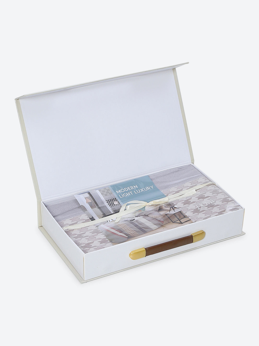 200 TC Cotton Double Bed 1 Bedsheet with 2 Pillow Covers (Ramona)