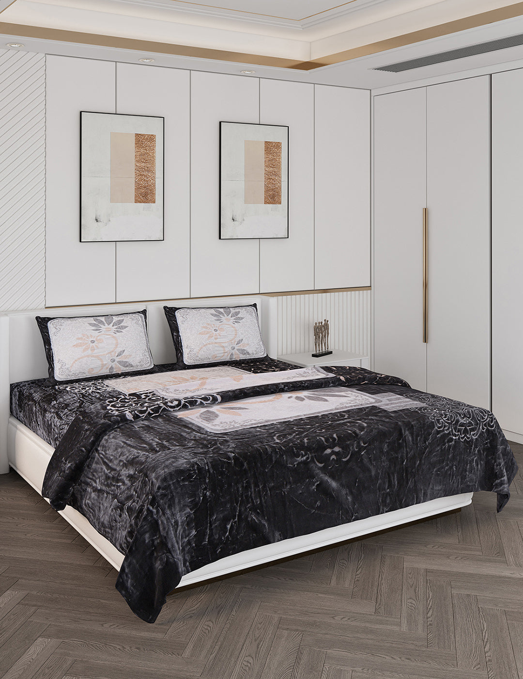 Printed Double Bed Bedding Set