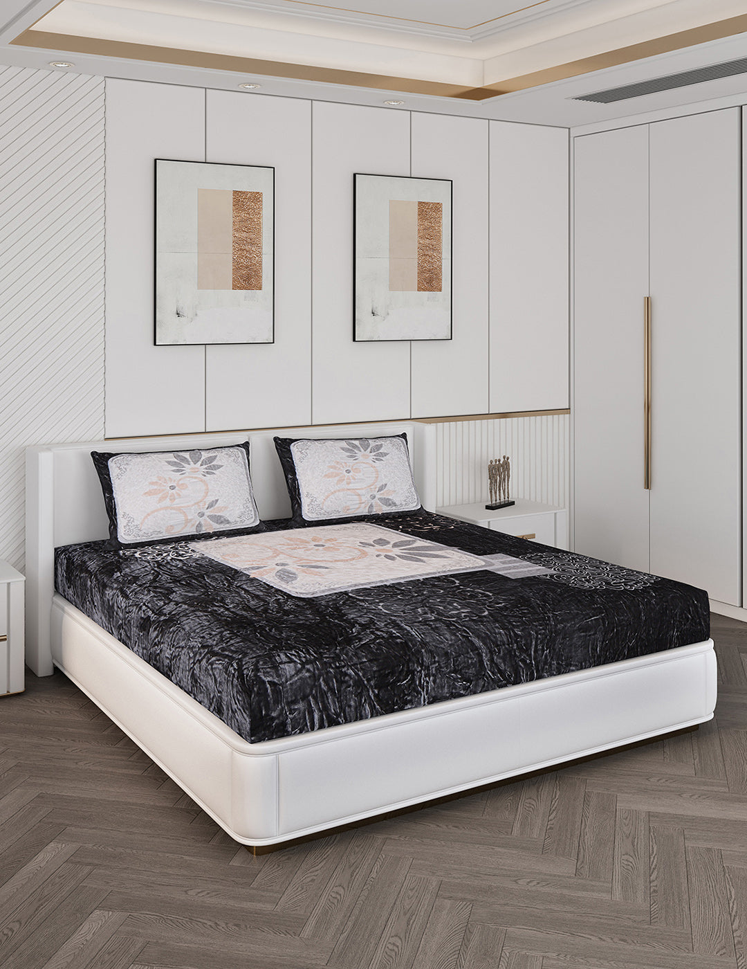 Printed Double Bed Bedding Set