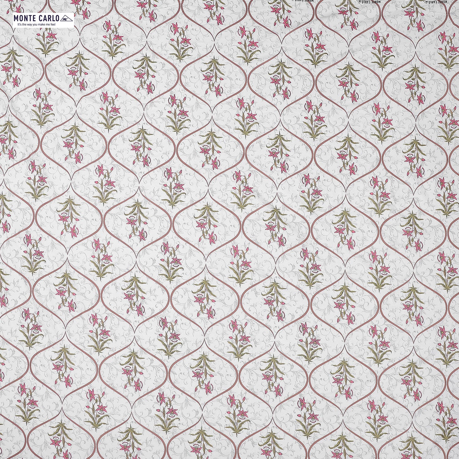 144 TC Cotton Double Bedsheet with 2 Pillow Covers