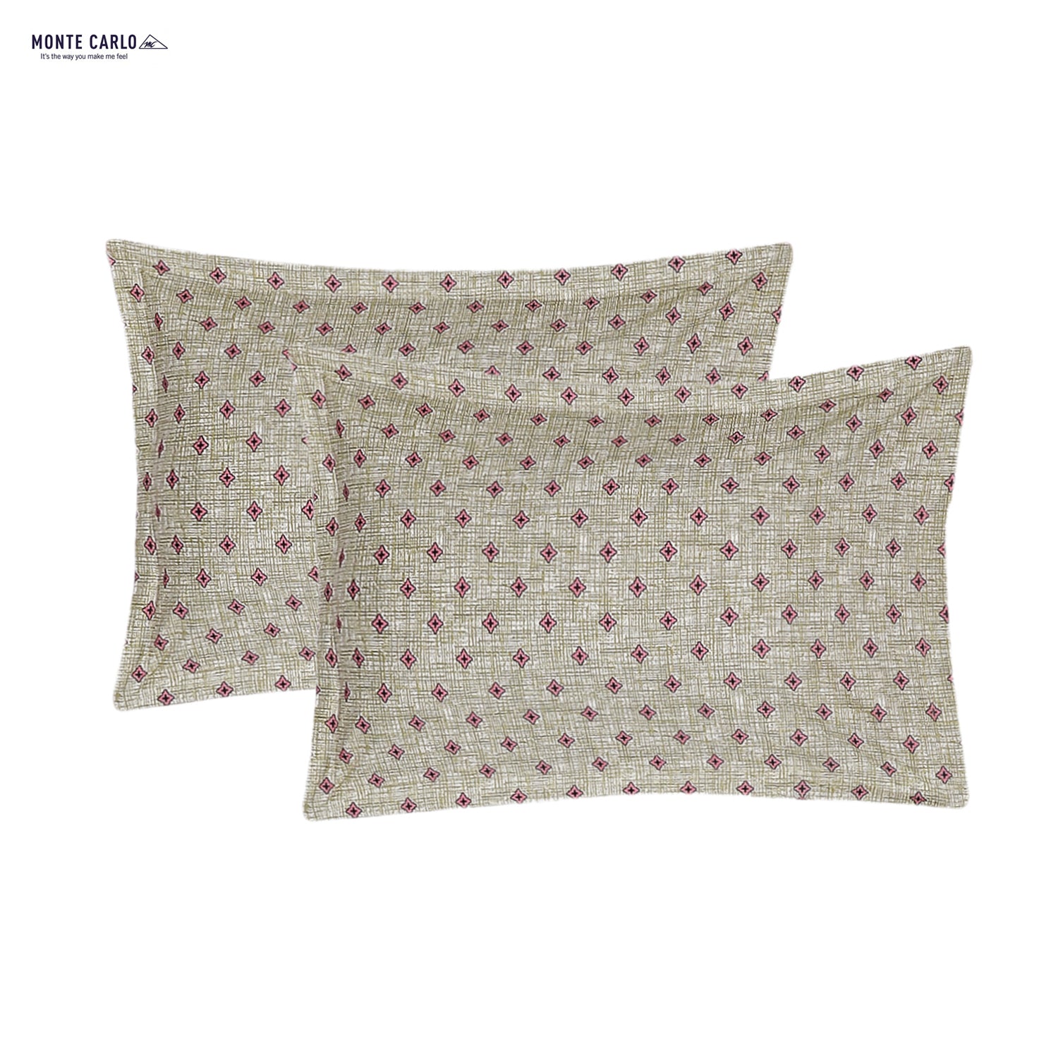 144 TC Cotton Double Bedsheet with 2 Pillow Covers