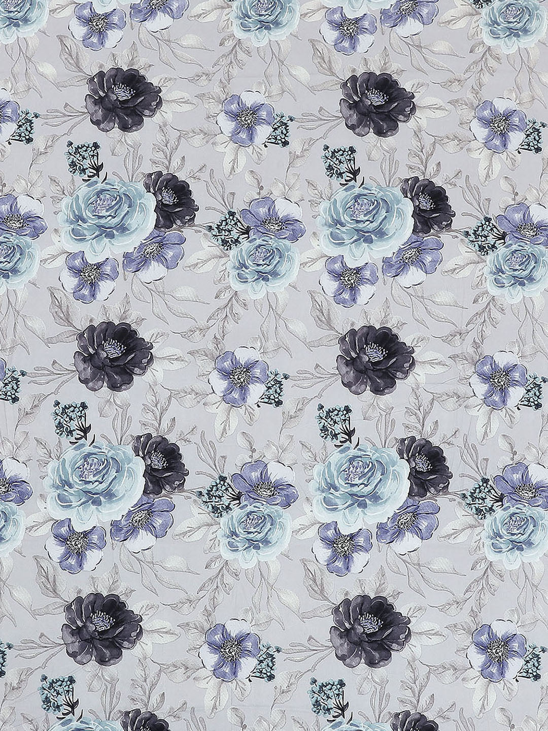 130 GSM Polyester Double Bed 1 Bedsheet with 2 Pillow Covers (Vibrant)