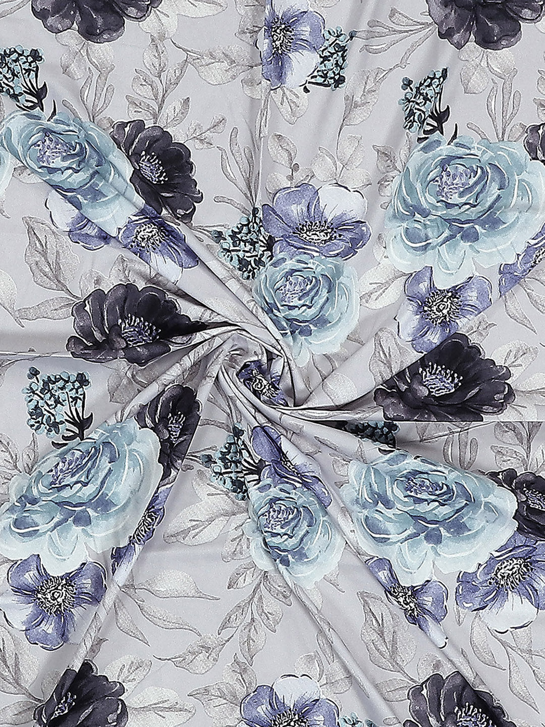 130 GSM Polyester Double Bed 1 Bedsheet with 2 Pillow Covers (Vibrant)