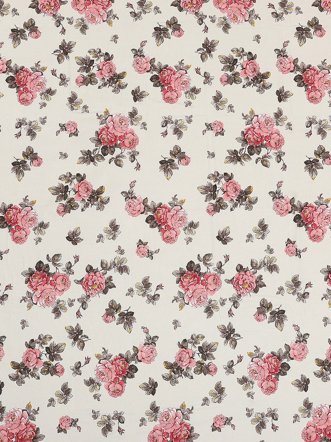 130 GSM Polyester Double Bed 1 Bedsheet with 2 Pillow Covers (Vibrant)