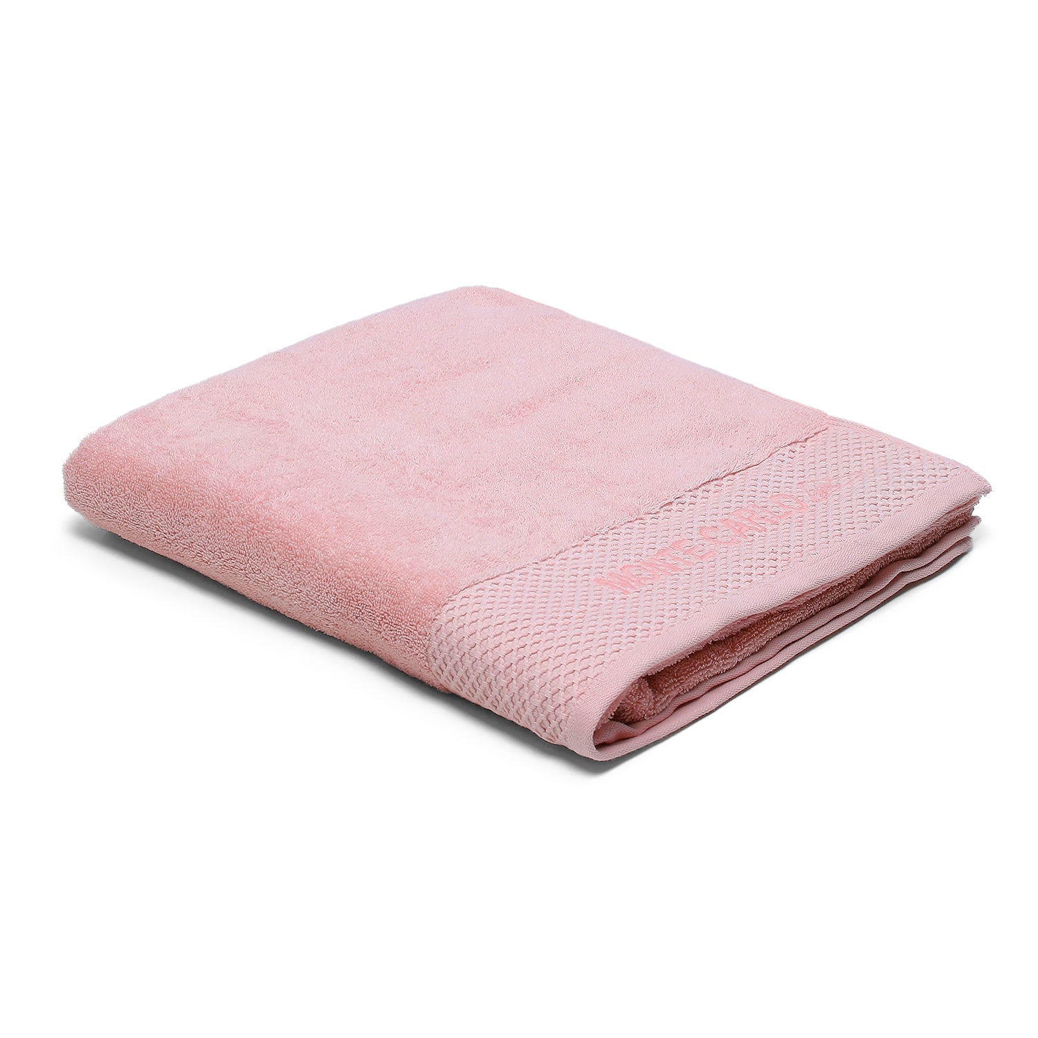 Pink Cotton 650 GSM Bath Towel