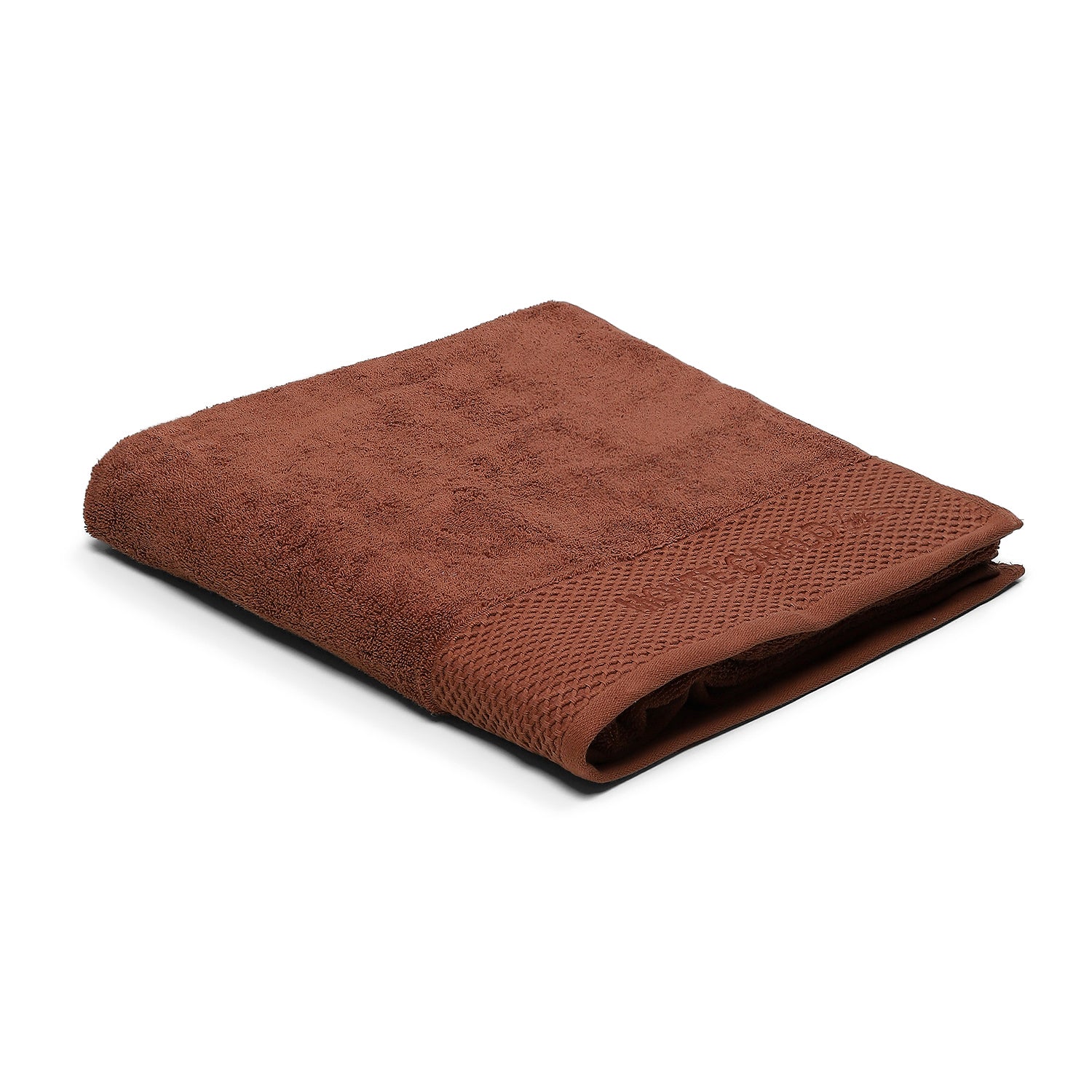 Brown Cotton 650 GSM Bath Towel