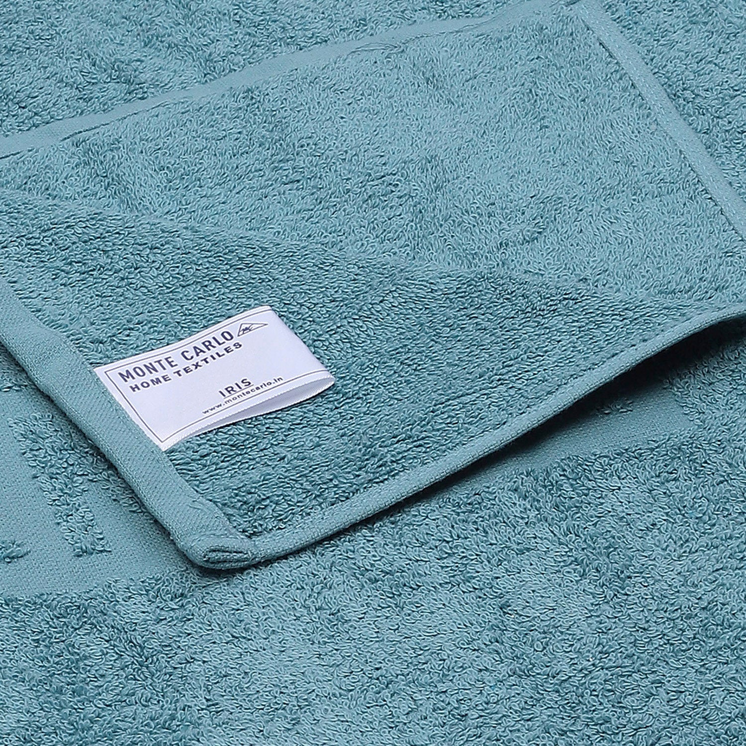 Teal Blue Cotton 525 GSM Bath Towel