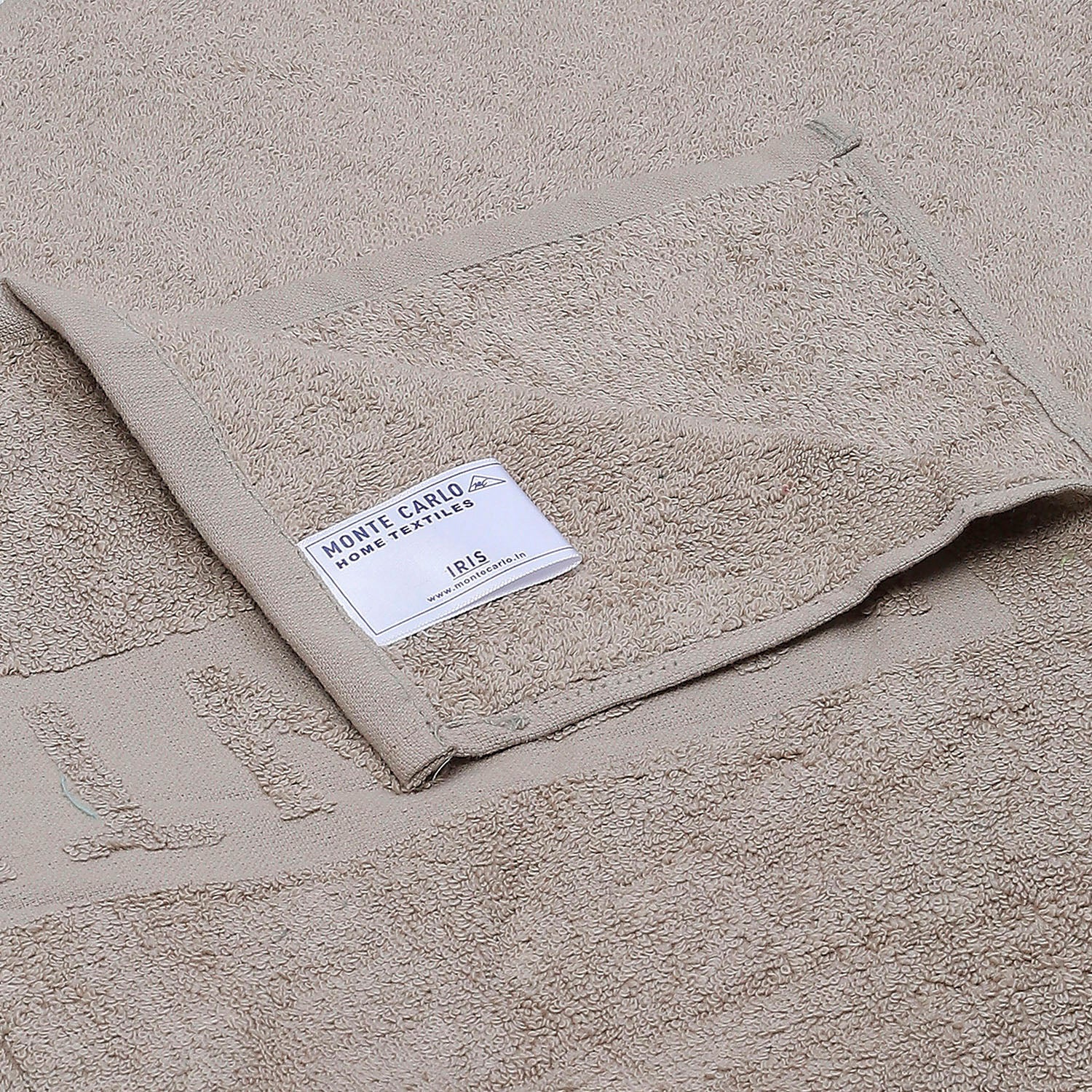 Grey Cotton 525 GSM Bath Towel