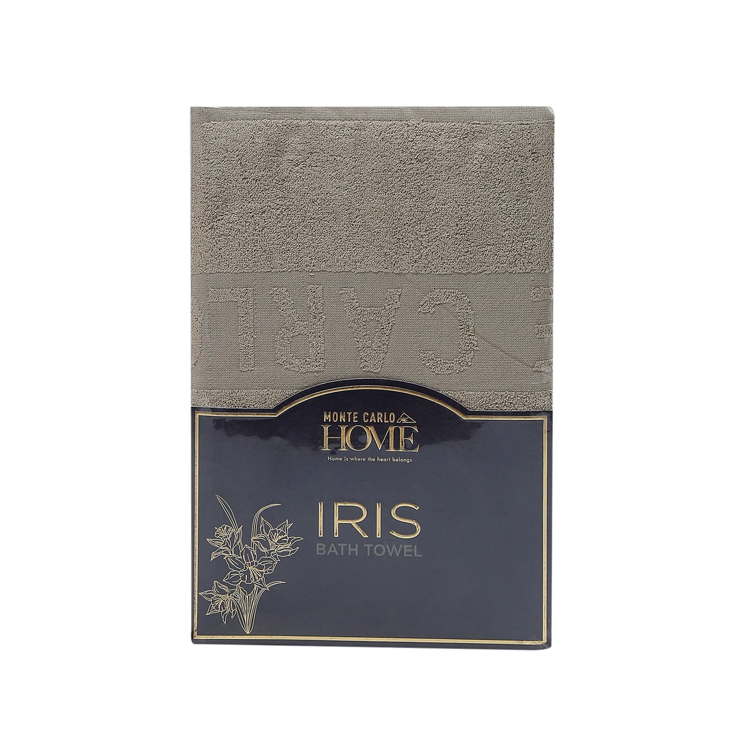 Grey Cotton 525 GSM Bath Towel