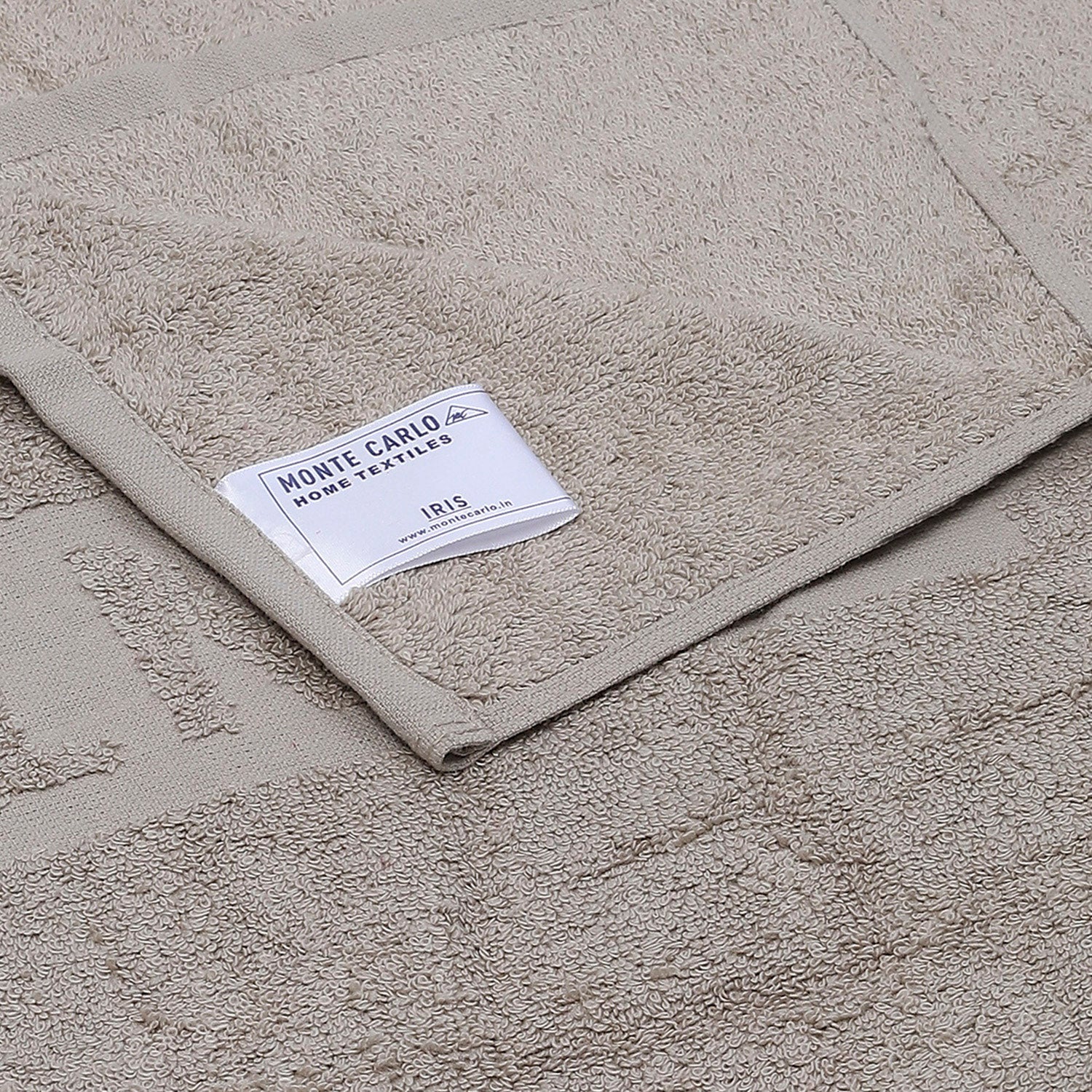 Grey Cotton 525 GSM Bath Towel