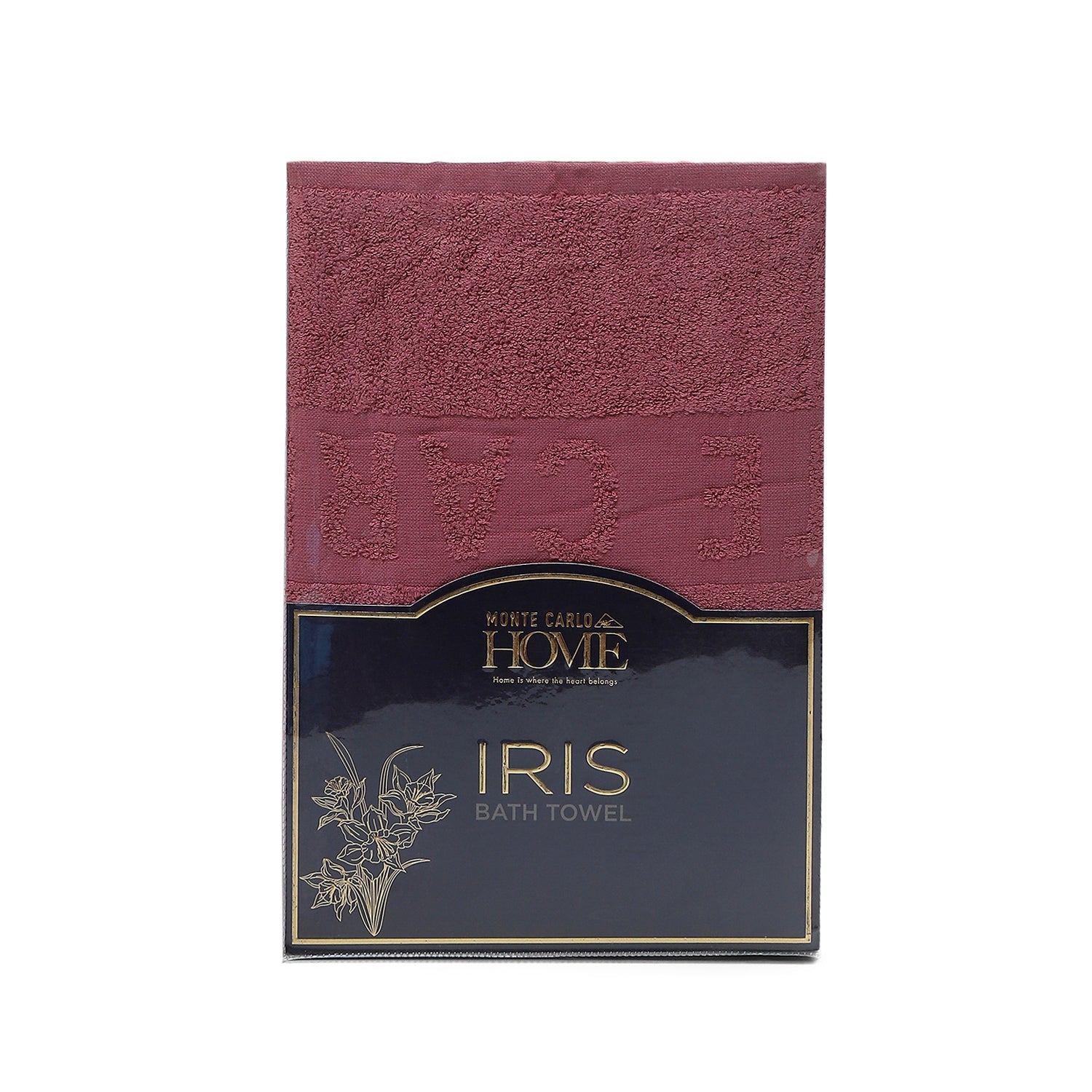 Pink Cotton 525 GSM Bath Towel