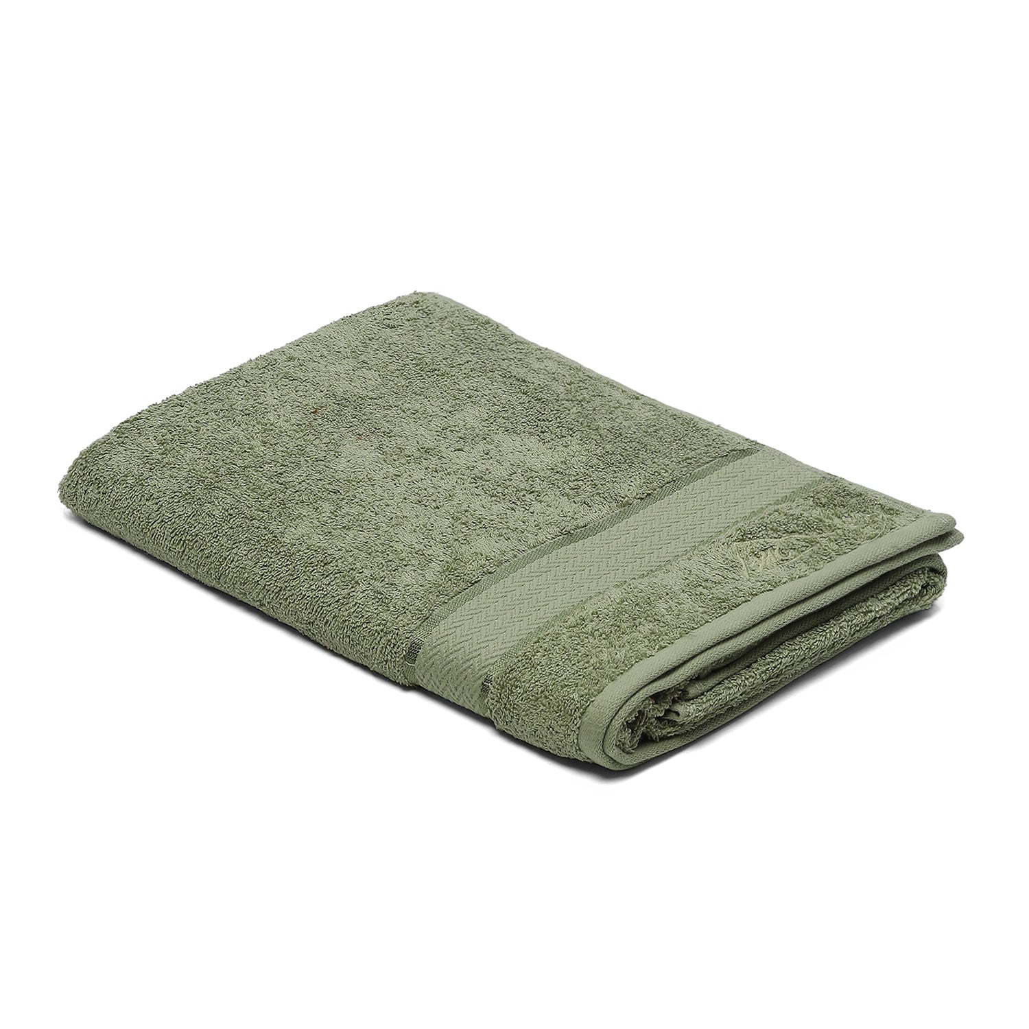 Olive Cotton 450 GSM Bath Towel