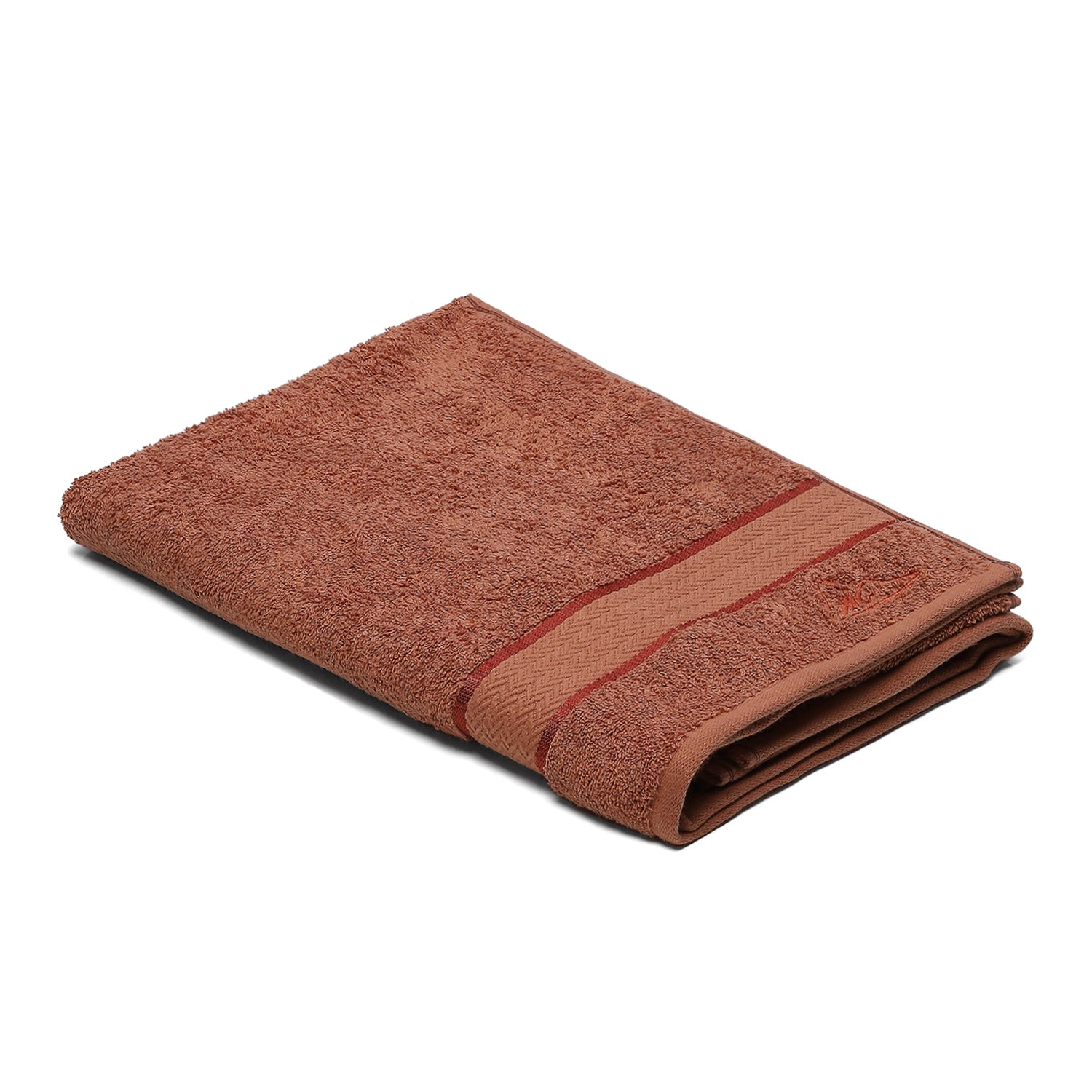 Rust Cotton 450 GSM Bath Towel