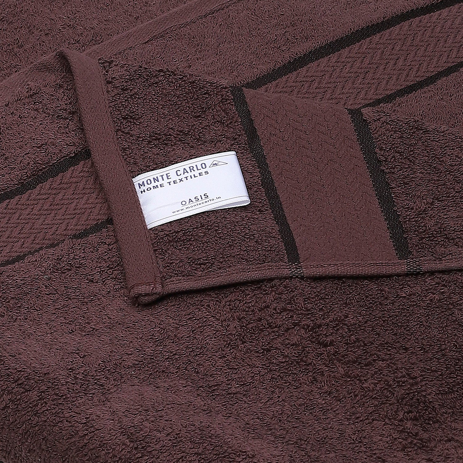 Brown Cotton 450 GSM Bath Towel