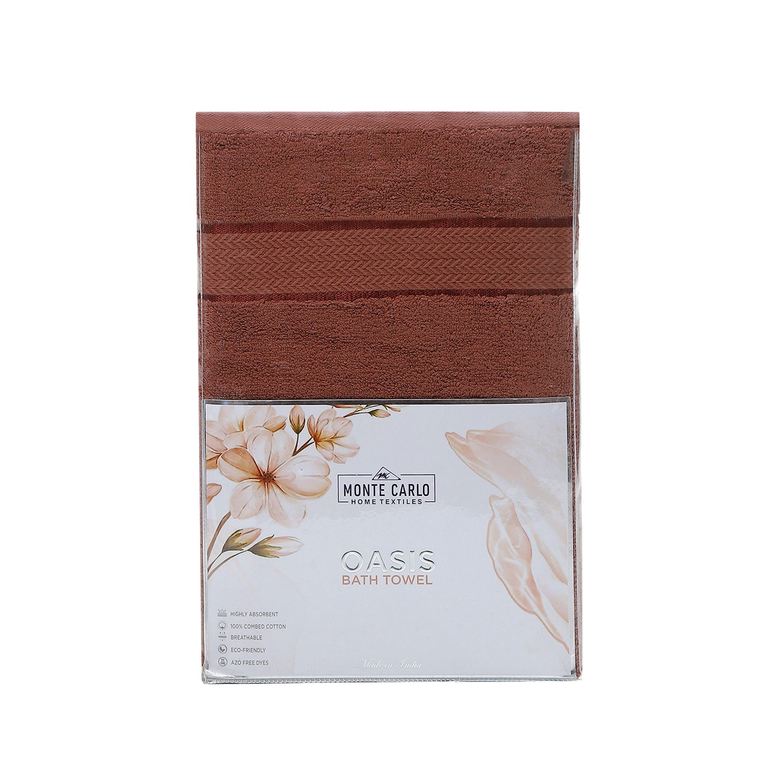 Peach Cotton 450 GSM Bath Towel